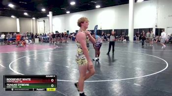 285 lbs Round 3 (6 Team) - Teagan Dybevik, Iowa Hawks vs Roosevelt White, Team STL Red