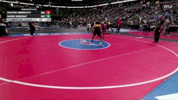 144-2A Quarterfinal - Danek DeMorat, Hayden vs Daxton Abernathy, Burlington