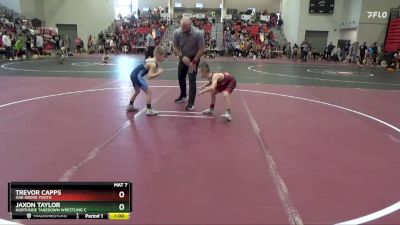 65 lbs Champ. Round 1 - Jaxon Taylor, Northside Takedown Wrestling C vs Trevor Capps, Oak Grove Youth