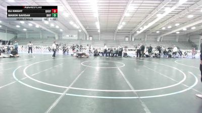 195 lbs Semifinal - Eli Knight, Quest School Of Wrestling Gold vs Mason Savidan, Team Shutt Mutts