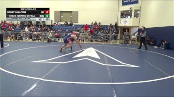 3rd Place Match - Orion Jenkins Schell, NCWA Menlo College Men vs Henry Sullivan, University Of Arizona Men