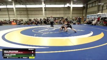 75 A Round 2 - Tyson Houde, Lake Stevens vs Beau Bradshaw, Sandpoint Legacy Wrestling Clu