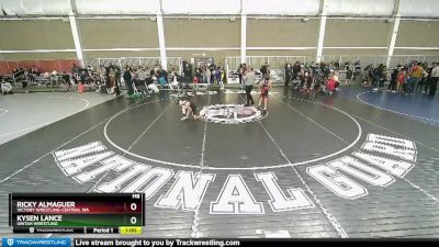 82 lbs Champ. Round 1 - Kysen Lance, Uintah Wrestling vs Ricky Almaguer, Victory Wrestling-Central WA