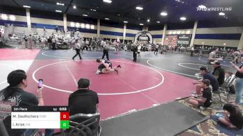 109 lbs 5th Place - Mason DesRochers, Cobra All Stars vs Ivan Arias, The Empire