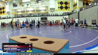 100 lbs 3rd Place Match - Joseph Hamilton, Center Grove Wrestling Club vs Maddox Hooper, Contenders Wrestling Academy