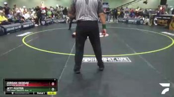 65 lbs Finals (8 Team) - Jordan Skodak, Backyard Brawlers vs Jett Foster, The Funky Singlets Teal