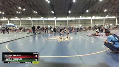 49B Cons. Semi - William Henslee, Kuna Klub vs Lincoln Clements, Hawk Wrestling Club