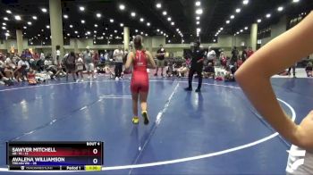 100 lbs Placement (4 Team) - Mirabella Matson, Trojan WA vs Sawyer Mitchell, AR- 15