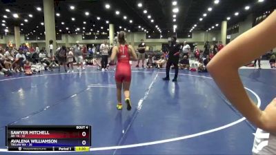 100 lbs Placement (4 Team) - Mirabella Matson, Trojan WA vs Sawyer Mitchell, AR- 15