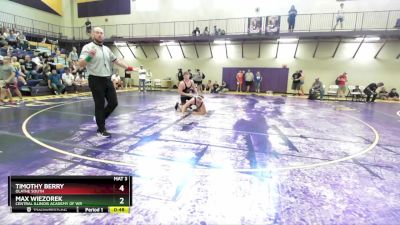 165 lbs Quarterfinal - Grant Van Horn, Mexico Wrestling vs Kieler BRANCH, Lebanon Yellowjacket Wrestling