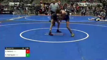 96 lbs Prelims - Drezdyn Ballard, Wesley Club Wrestling vs Santino Rodriguez, Scorpions Nj