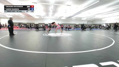 86 lbs Cons. Quarters - Richard Halvorson, Swamp Monsters Wrestling Club vs Jason Valencia, Club Lucha Wrestling