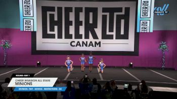 Cheer Invasion All Stars - Minions [2024 L1 Tiny - Novice - Restrictions - D2 Day 1] 2024 CANAM Grand Nationals