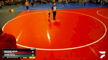 50 lbs Semis & 1st Wrestleback (8 Team) - Khamari Wood, Worthington vs Asher Wills, Z-M (Zumbrota/Mazeppa)