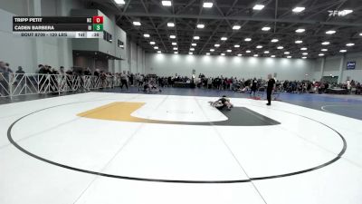 120 lbs Consi Of 32 #2 - Tripp Petit, NC vs Caden Barbera, RI