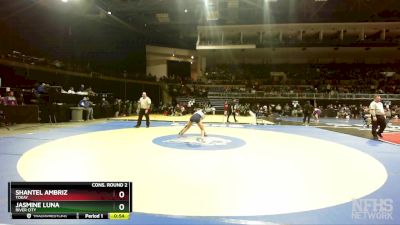 105 lbs Cons. Round 2 - Jasmine Luna, River City vs Shantel Ambriz, Tokay