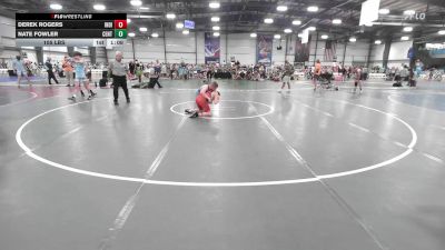 105 lbs Rr Rnd 3 - Derek Rogers, Indiana Outlaws Maroon vs Nate Fowler, Central PA
