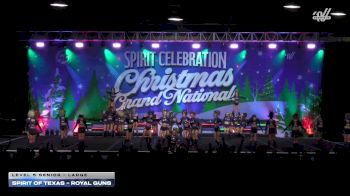 Spirit of Texas - Royal Guns [2025 L5 Senior - Large] 2025 Spirit Celebration Christmas Grand Nationals