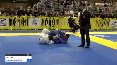 RAMIRO LEON vs LUCAS GIRAUD RIBEIRO 2021 Pan Jiu-Jitsu IBJJF Championship