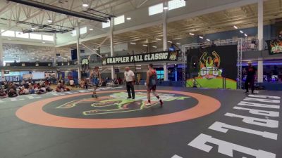 165 lbs Cons. Round 5 - Joseph Cappellano, Unattached vs Marcelo Martino Albino, Glasgow Wrestling