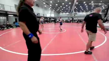 155 lbs Quarterfinal - Loralei Smith, Midwest Black Mambas Team 2 vs Sierra Ripka, PWC Athena (W)