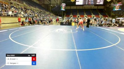 170 lbs Cons 4 - Addeline Graser, NE vs Carli Vargas, MO