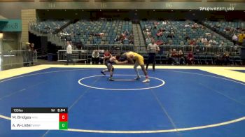 133 lbs Quarterfinal - Montorie Bridges, Wyoming vs Austin Wallace-Lister, Warner Pacific