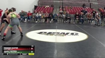 139 lbs Round 1 (8 Team) - Phoenix Hunter, Beast Mode vs GAVIN CANTERA, West Shore Wrestling Club