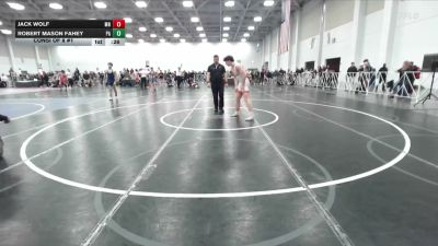 182 lbs Consi Of 8 #1 - Jack Wolf, MN vs Robert Mason Fahey, PA