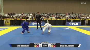 Skylar Brielle Duncan vs Liana Marie Gallant 2026 IBJJF Jiu-Jitsu CON International