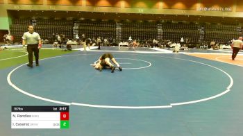 157 lbs Round Of 64 - Nolan Randles, Southern Oregon vs Israel Casarez, Grand View