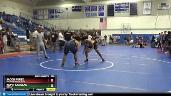 195 lbs Cons. Semi - Kevin Casillas, BigKat vs Jacob Perez, Los Osos Highschool