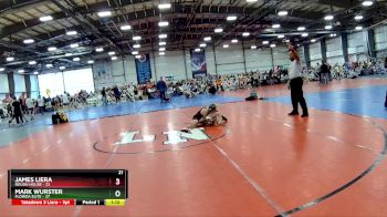 84 lbs Rd# 8- 12:30pm Saturday Final Pool - Mark Wurster, Florida Elite vs James Liera, Rough House