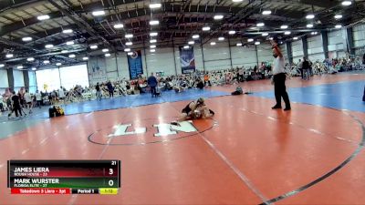 84 lbs Rd# 8- 12:30pm Saturday Final Pool - Mark Wurster, Florida Elite vs James Liera, Rough House