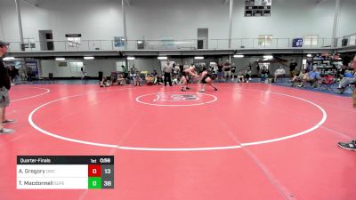 177 lbs Quarterfinal - Anthony Gregory, OUTSIDERS vs Tavyn Macdonnell, Superior Wrestling Academy