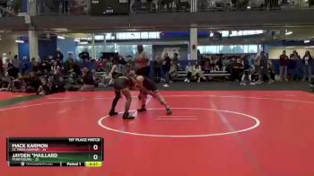 90 lbs Finals (2 Team) - Jayden *Maillard, Perrysburg vs Mack Karmon, St. Paris Graham