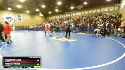 190 lbs Cons. Round 6 - Alfredo Perez, Mayfair vs Xander Birakos, Oakdale