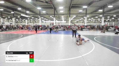 89 lbs Rr Rnd 2 - Connor Bailey, Manu WC vs Hector Gutierrez, Mustang WC