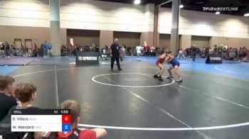 86 kg Semifinal - Dylan Villers, Tennessee vs Walker Woodard, Troup Youth Wrestling (TYW)