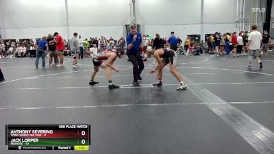 113 lbs Placement (4 Team) - Anthony Severino, Town Wrestling VHW vs JACK LORPER, RedNose