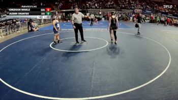 G 138 lbs Cons. Round 3 - Jazmin Orantes, John Ehret Girls vs Emerson Winkle, Baton Rouge Girls