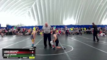 88 lbs Round 2 (8 Team) - Judah Brockett, Donahue WA Black vs Blaise Wilson, WV Wild