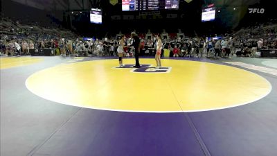 110 lbs Cons 32 #2 - Payton Thiele, NE vs Sybella Landrie, CT