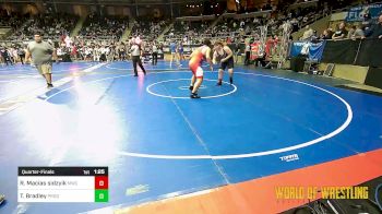 285 lbs Quarterfinal - Roberto Macias Sidzyik, MWC Wrestling Academy vs Tyrus Bradley, Prodigy Wrestling