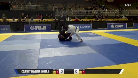 Courtney Sylvester Baxter Jr vs Lawrence H Ayala Pacheco 2025 Pan Jiu Jitsu IBJJF Championship