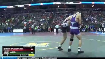 Champ. Round 1 - Barett Haussermann, Franklin vs Kolby Larson, Burwell