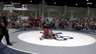 86 lbs Cons. Round 2 - Cole Bartram, Pennsylvania vs Cory Thomas Jr., Michigan Wrestling Club