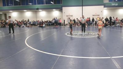 65 lbs Round Of 16 - Jackson Claycomb, PA vs Jair Almaraz, UT