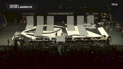 Victor J. Andrew HS "Tinley Park IL" at 2026 WGI Percussion/Winds World Championships