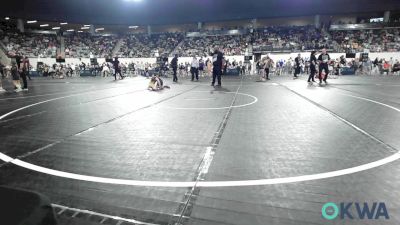 66 lbs Consolation - Corbin Morrow, Wyandotte Youth Wrestling vs Waylon Cartwright, Keystone Kids Wrestling Club